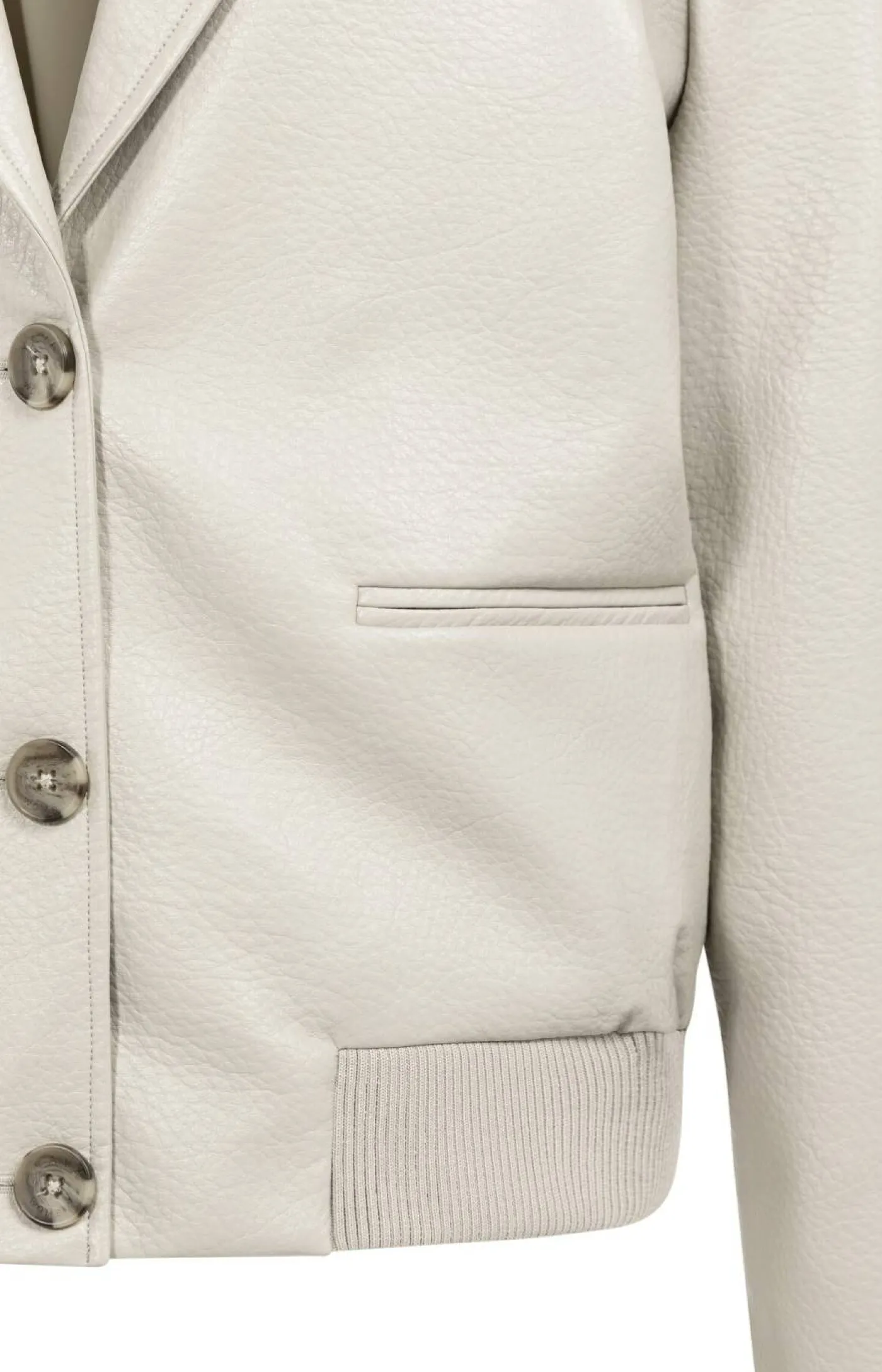 Kunstlederjacke