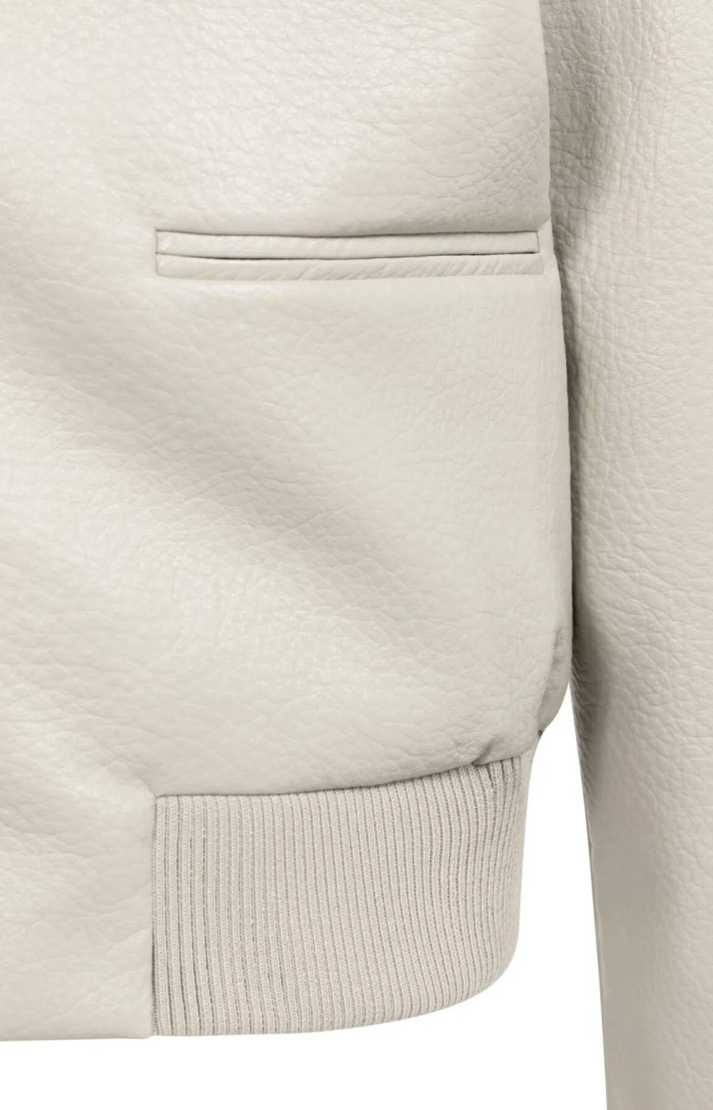 Kunstlederjacke