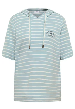 Kurzarmkapuzenshirt