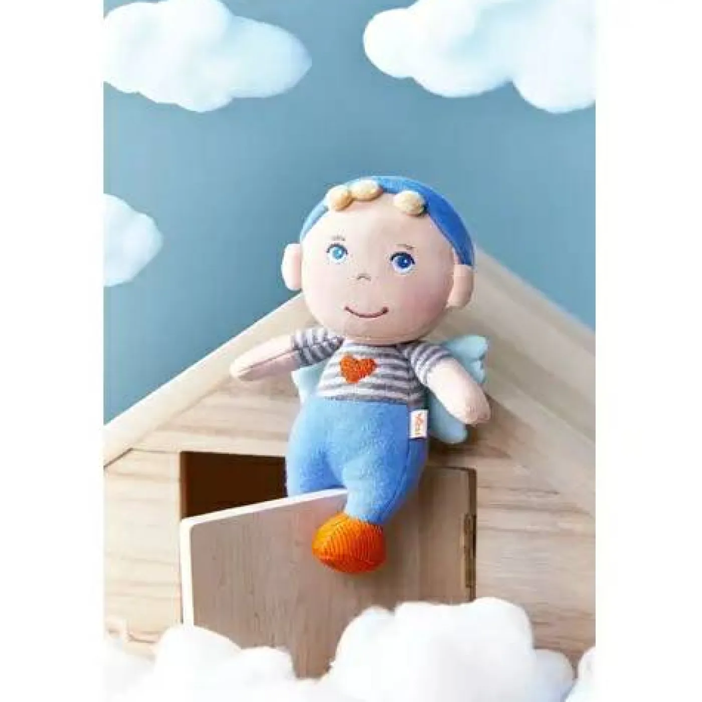 Kuschelpuppe "Schutzengel Mats"
