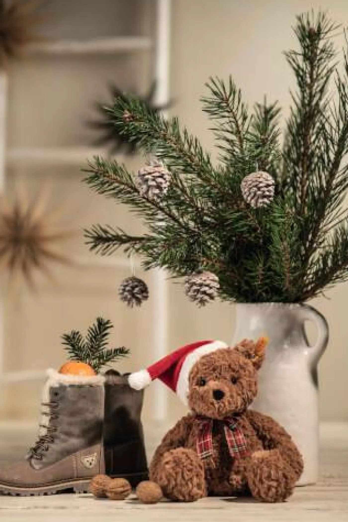 Kuscheltier "Christmas Teddybär Jimmy", 30 cm