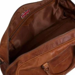 Leder Weekender Cognac William