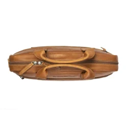 Leder-Laptoptasche "Calvi"