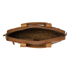 Leder-Laptoptasche "Calvi"