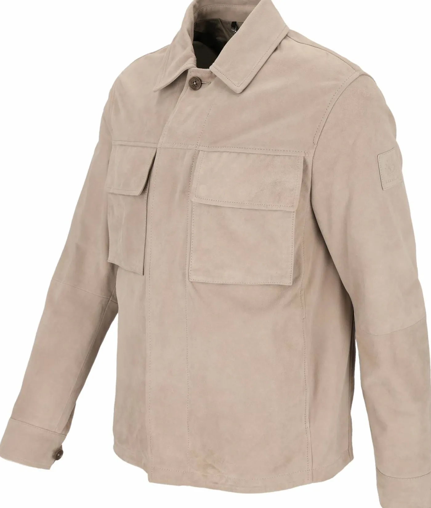 Leder-Overshirt "Waymark"