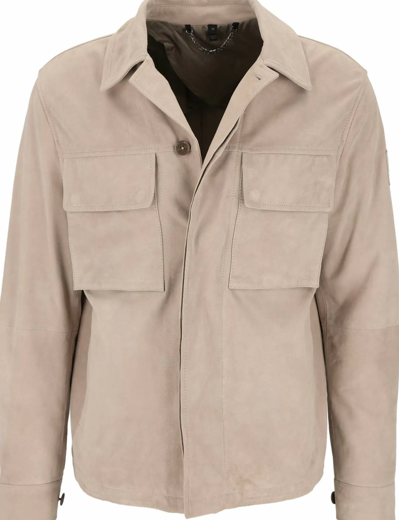 Leder-Overshirt "Waymark"