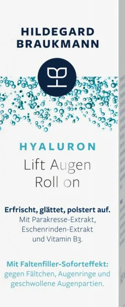 "Limitierte Edition" Hyaluron Lift Augen Roll On 10 ml
