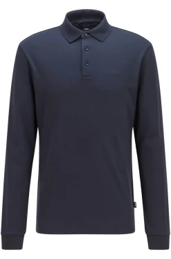 Longsleeve-Poloshirt