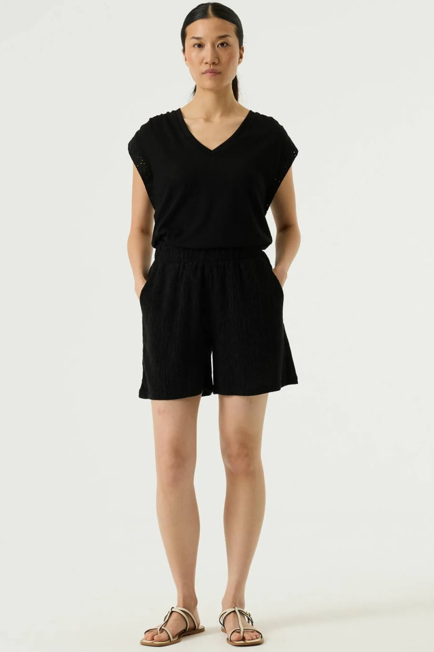 Lyocell-Shorts