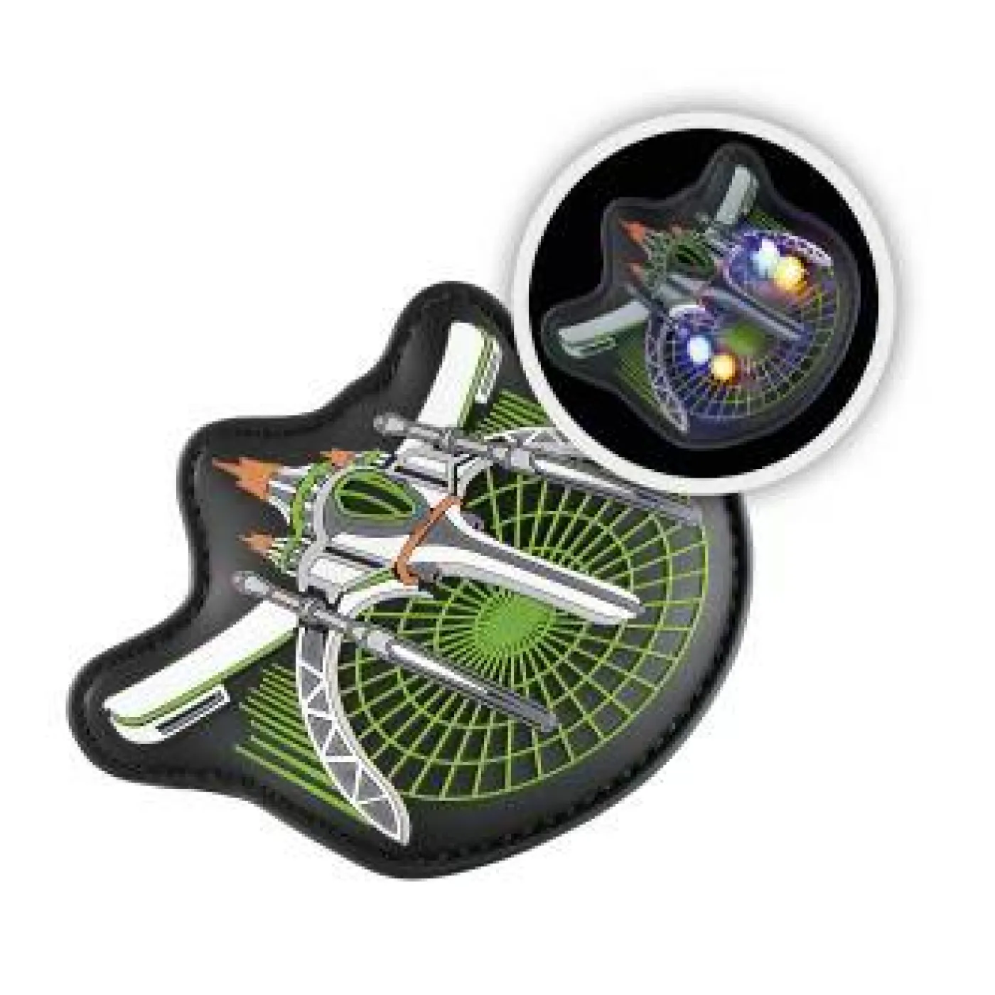 Magic Mags-Schulranzenmotiv "Flasch - Space Ship"