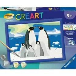 Malen nach Zahlen "Pinguin-Familie"