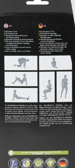 Massageball "Blackroll Duoball 12"