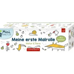 Meine erste Malrolle "Natur & Tiere"