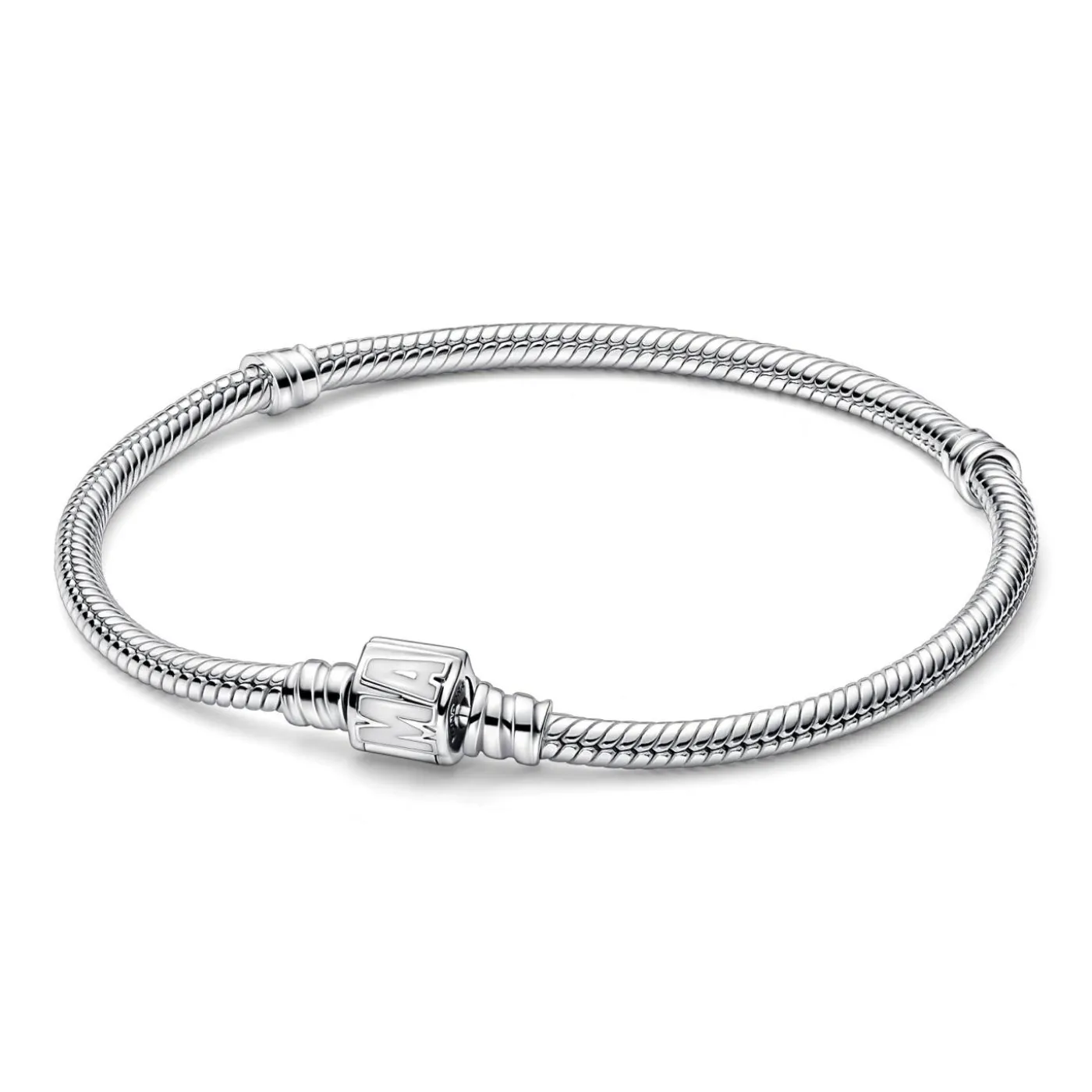 Moments Marvel Logo-Verschluss Schlangen-Gliederarmband