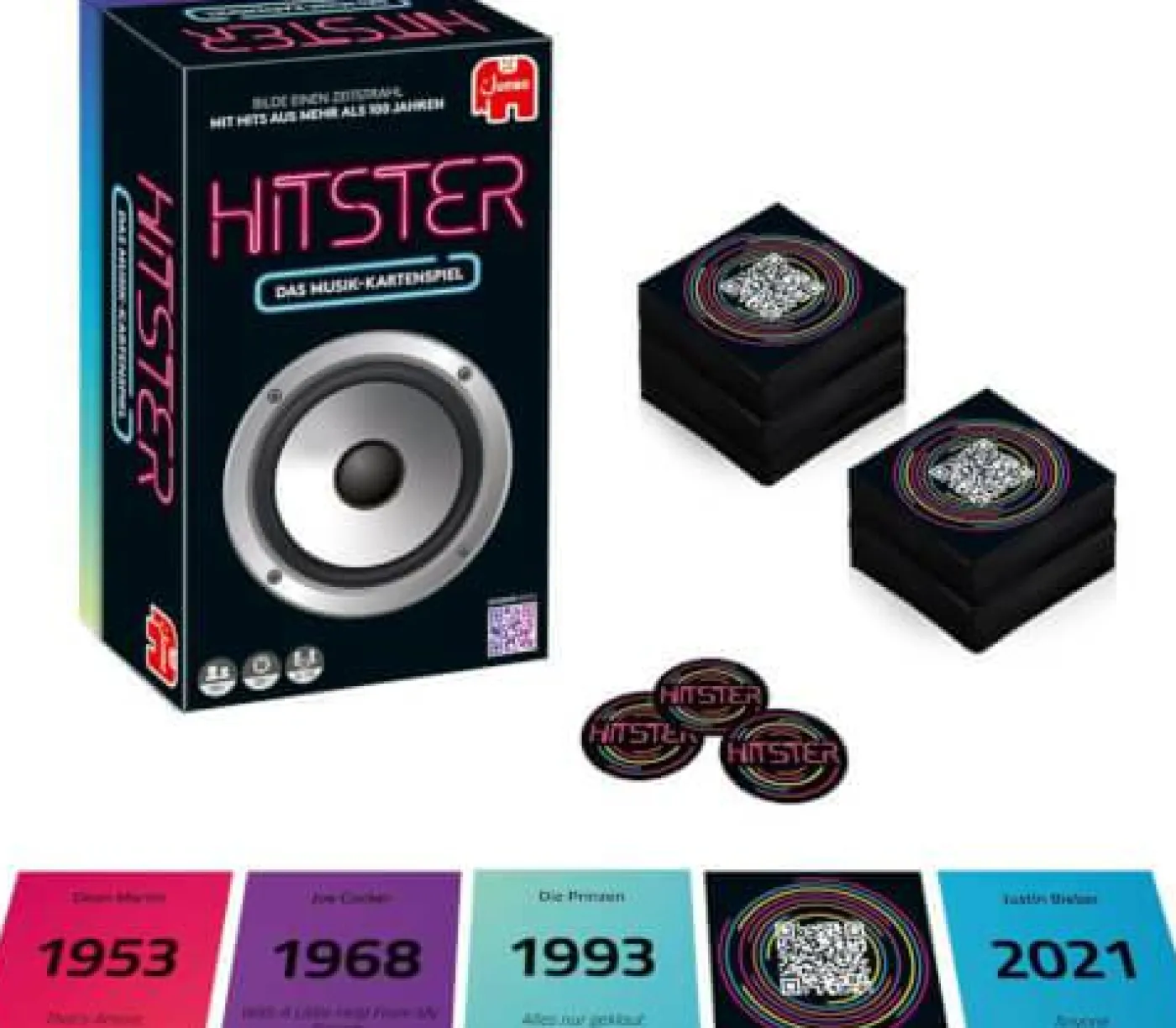 Musik-Partyspiel "Hitster"