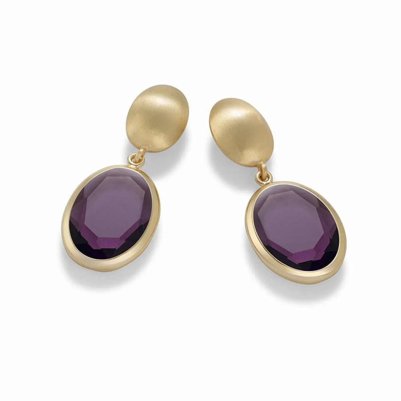 Ohrschmuck lila