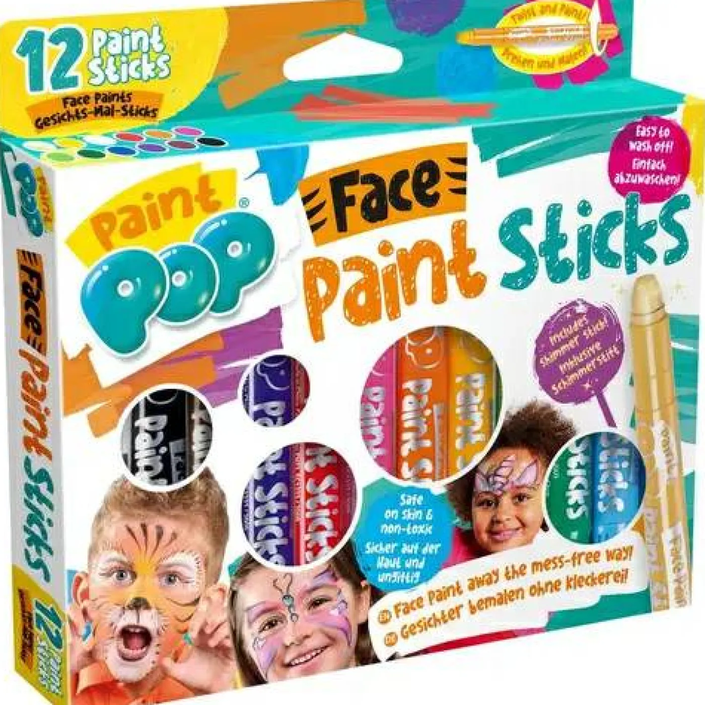 Paint Pop: Face Paint Sticks (Gesichtsm