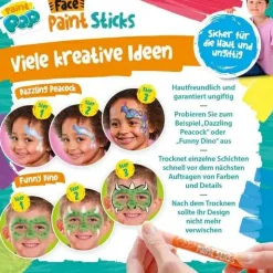 Paint Pop: Face Paint Sticks (Gesichtsm
