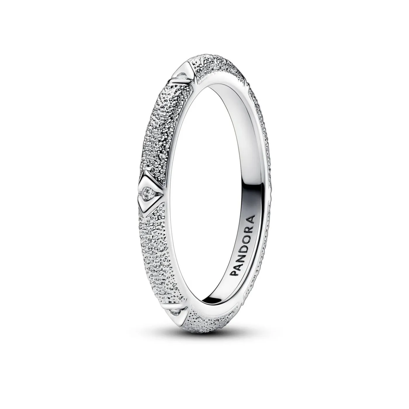 Pandora ME Struktur & Steine Ring
