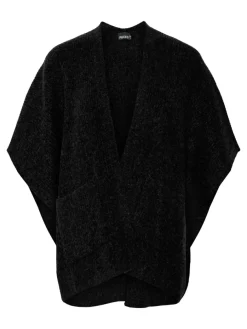 PCREMMA OVERSIZE KNIT CAPE BC