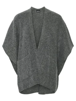 PCREMMA OVERSIZE KNIT CAPE BC