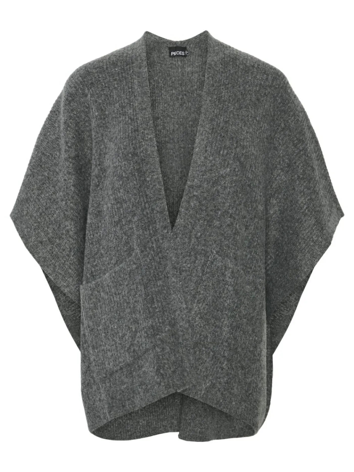 PCREMMA OVERSIZE KNIT CAPE BC