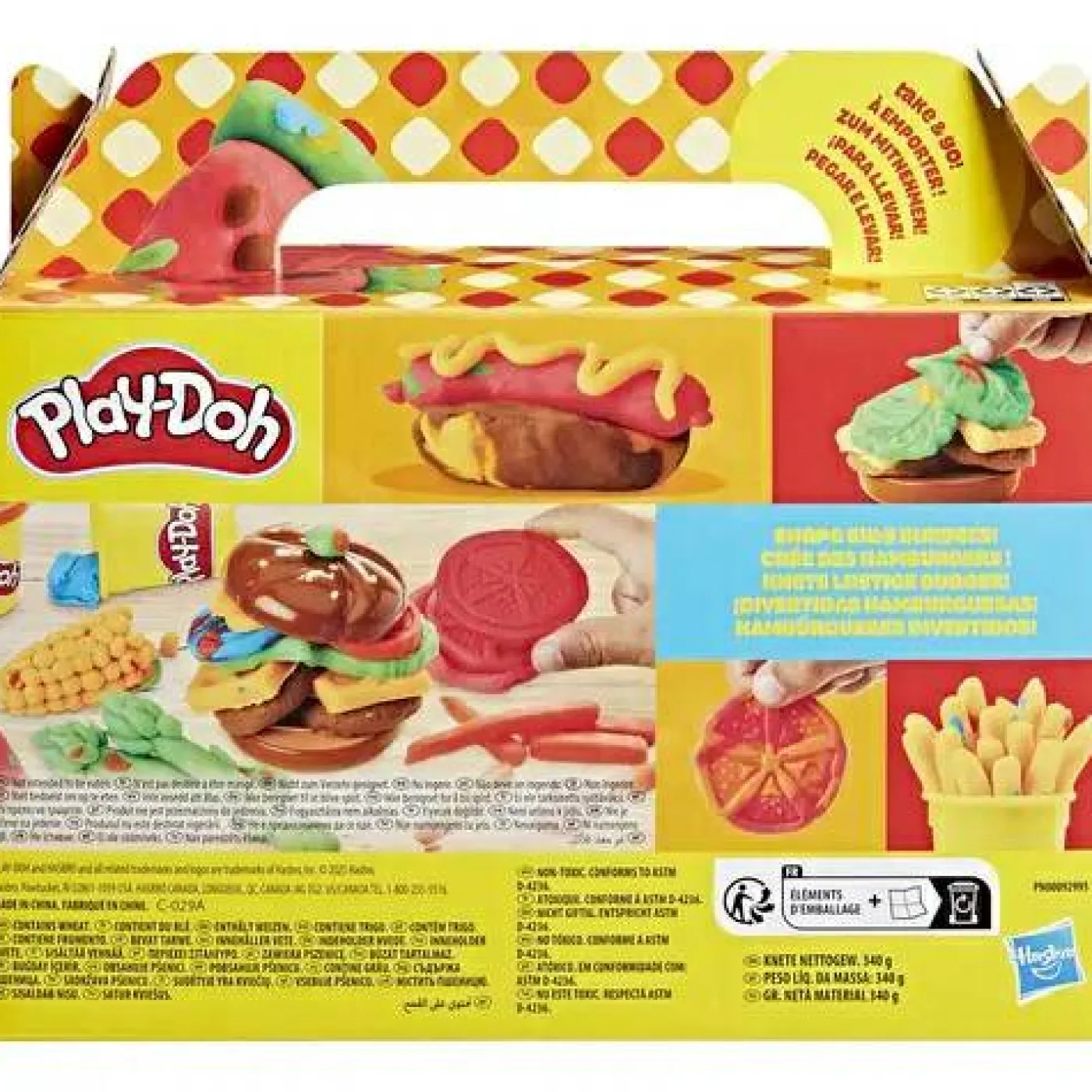 Play Doh-Spielknete "Burger Spielset"