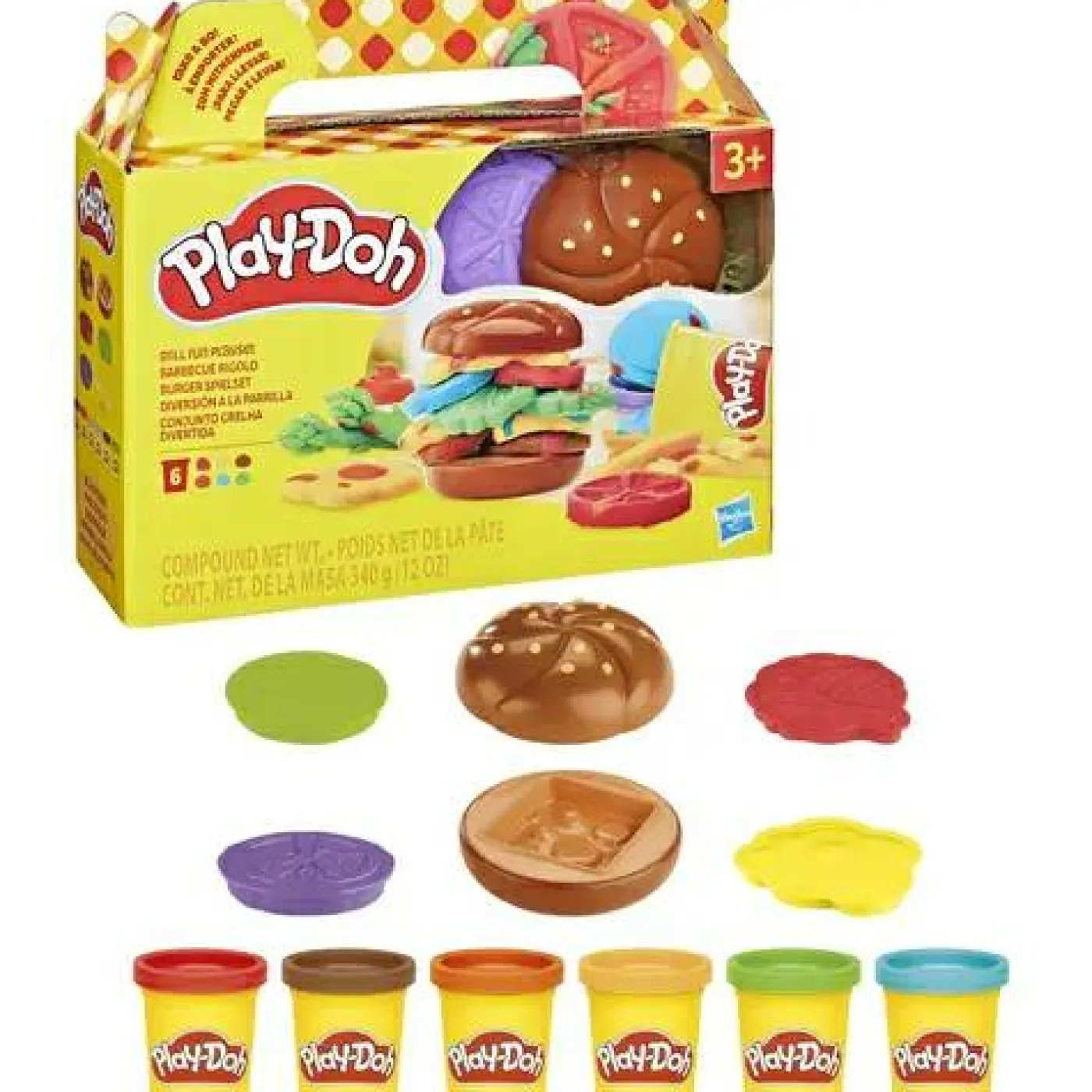 Play Doh-Spielknete "Burger Spielset"