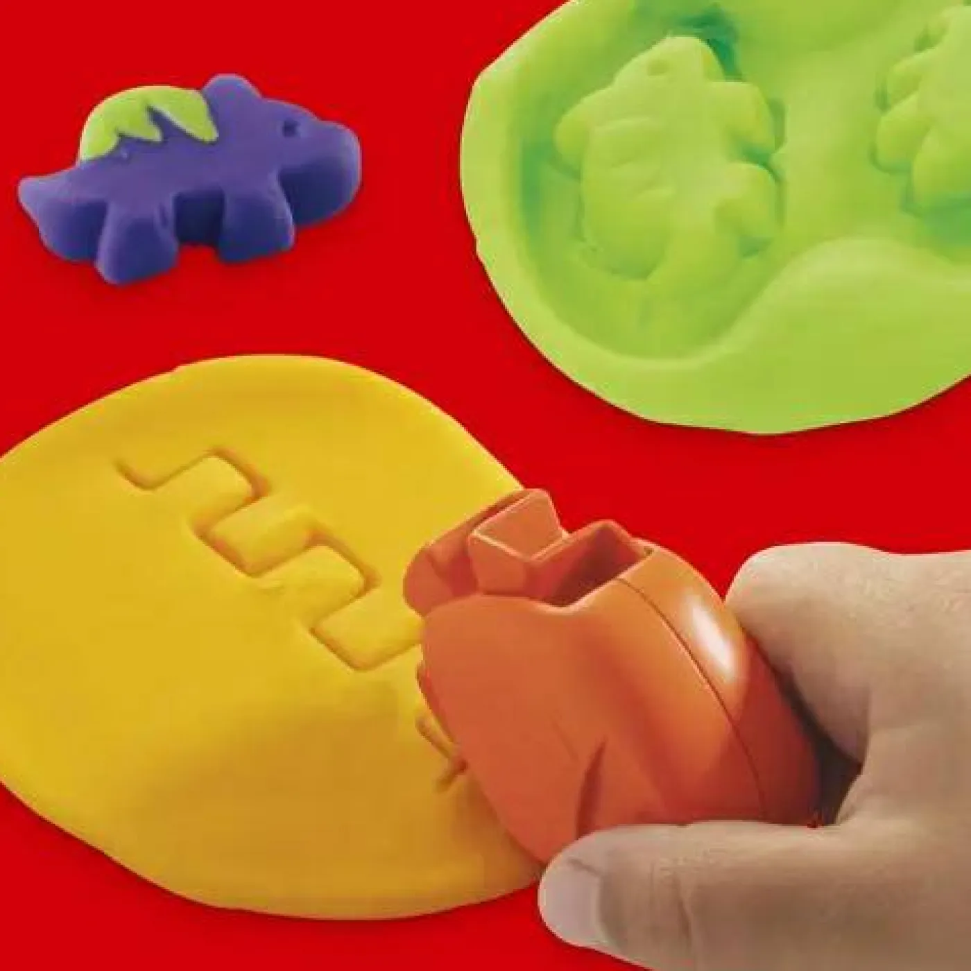 Play Doh-Spielknete "Starters - Bunter Dino"