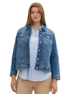 Plus - Jeansjacke