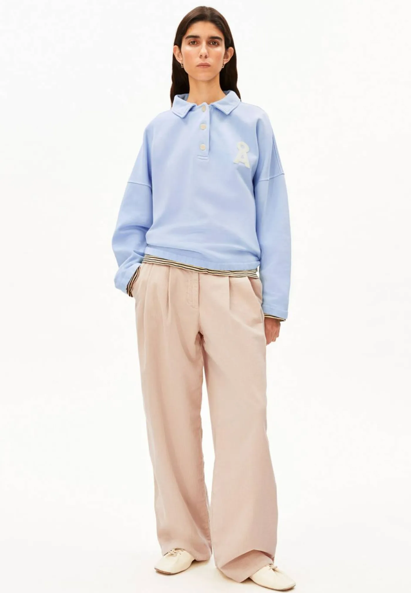 Polo-Sweatshirt