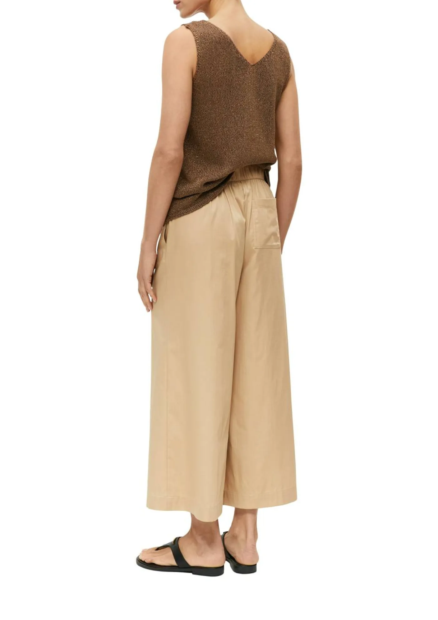 Popeline-Culotte