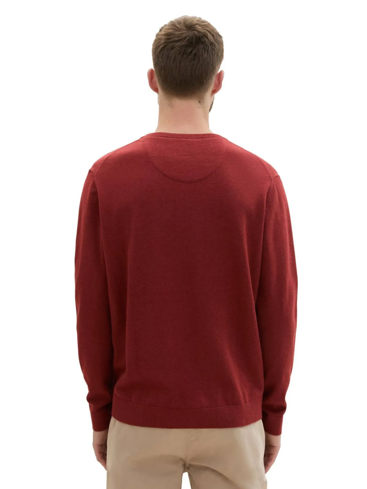 Pullover "basic v-neck knit"