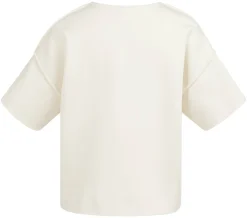 Pullover mit kurzen Ärmeln und Nahtdetails