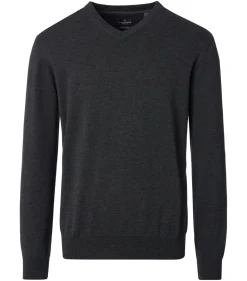 Pullover mit V-Ausschnitt