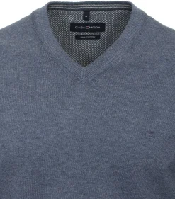 Pullover mit V-Ausschnitt