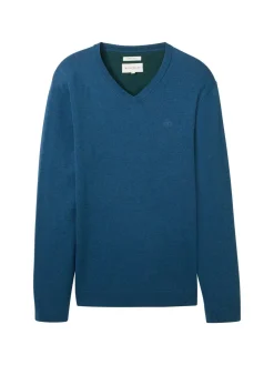 Pullover "basic v-neck knit"