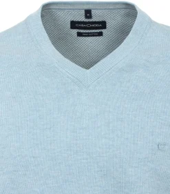 Pullover mit V-Ausschnitt