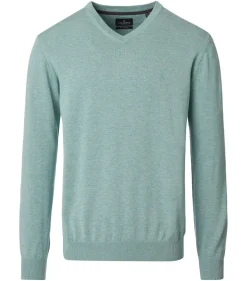 Pullover mit V-Ausschnitt