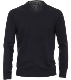 Pullover mit V-Ausschnitt