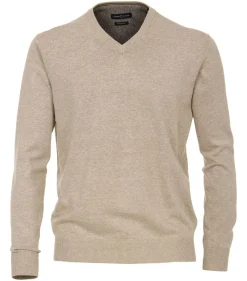 Pullover mit V-Ausschnitt