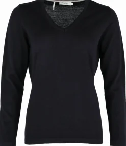 Pullover mit V-Ausschnitt