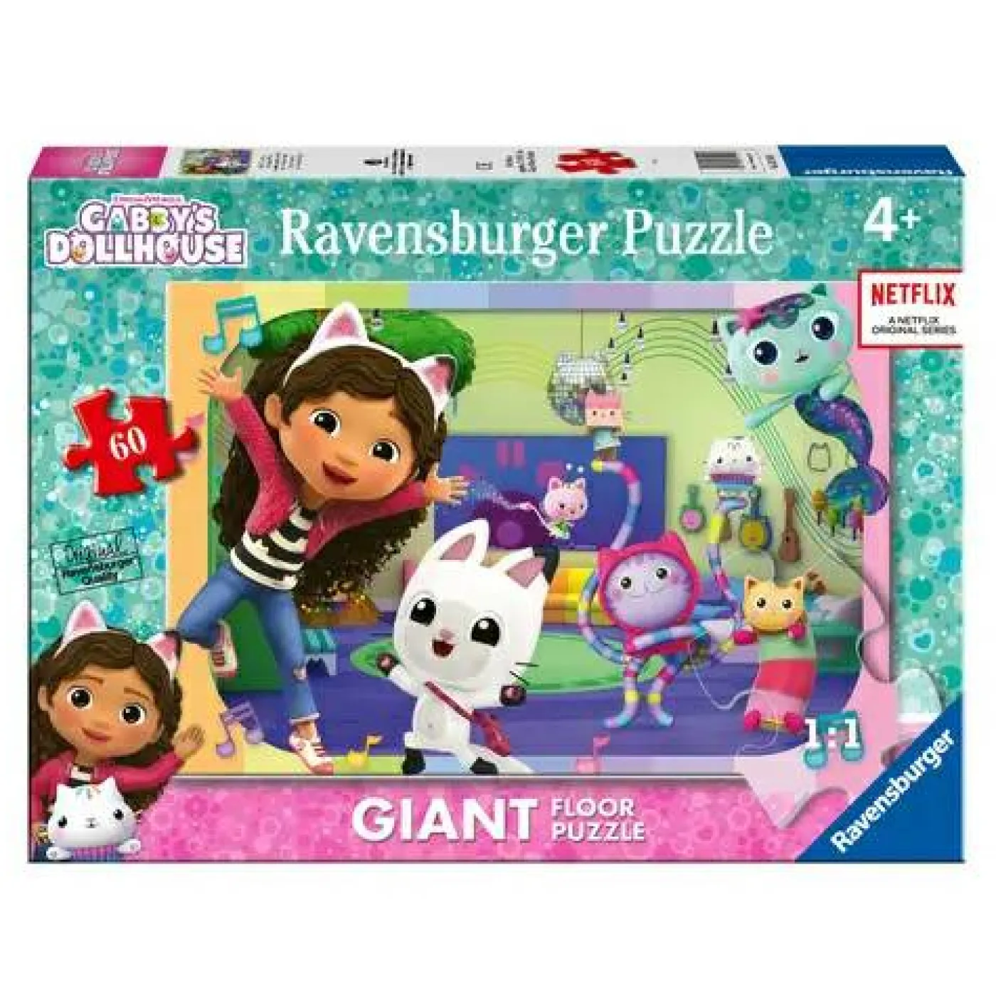 Puzzle "Gabby's Dollhouse - Giant Floor"