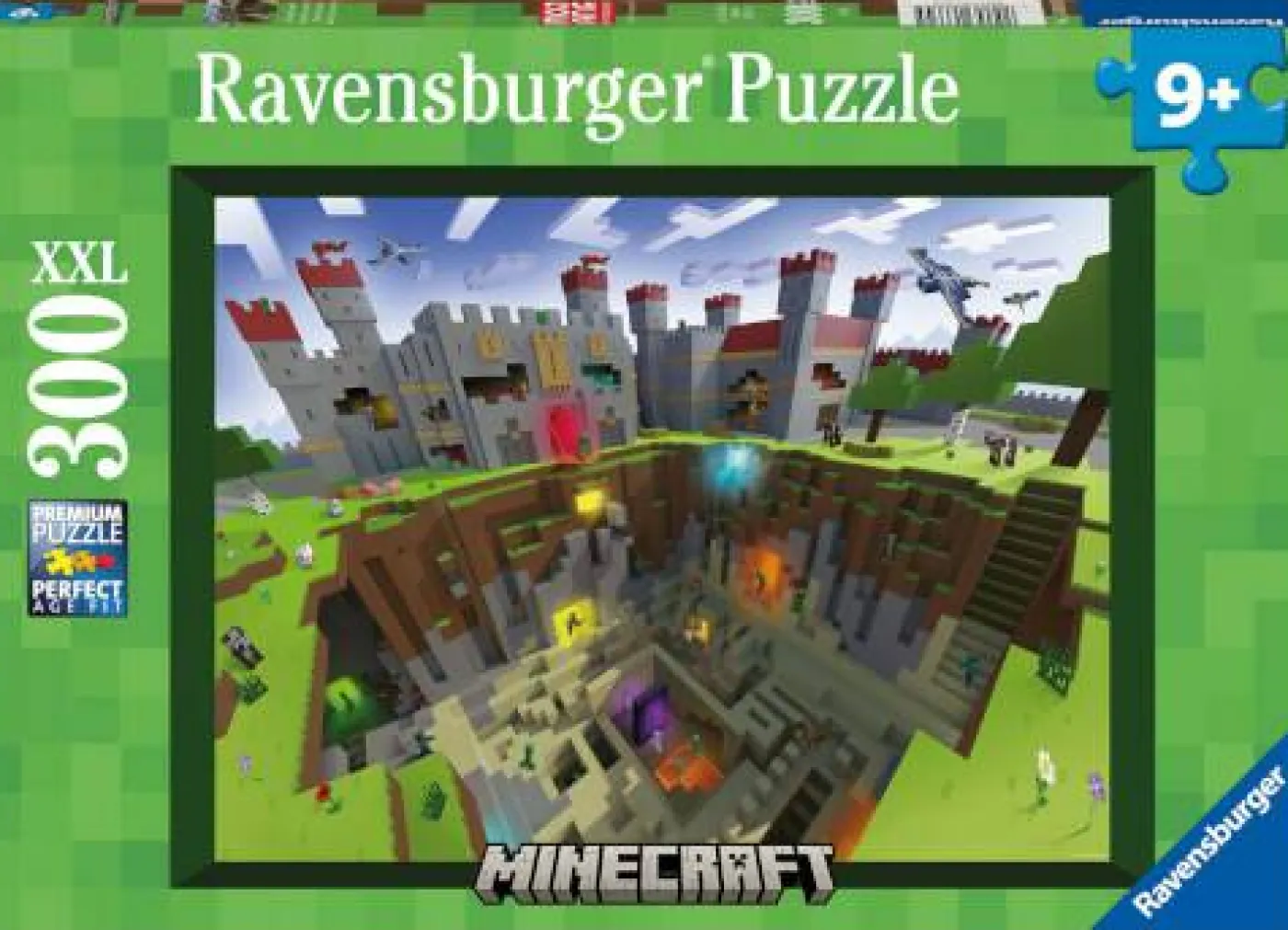Puzzle "Minecraft Cutaway", 300 Teile