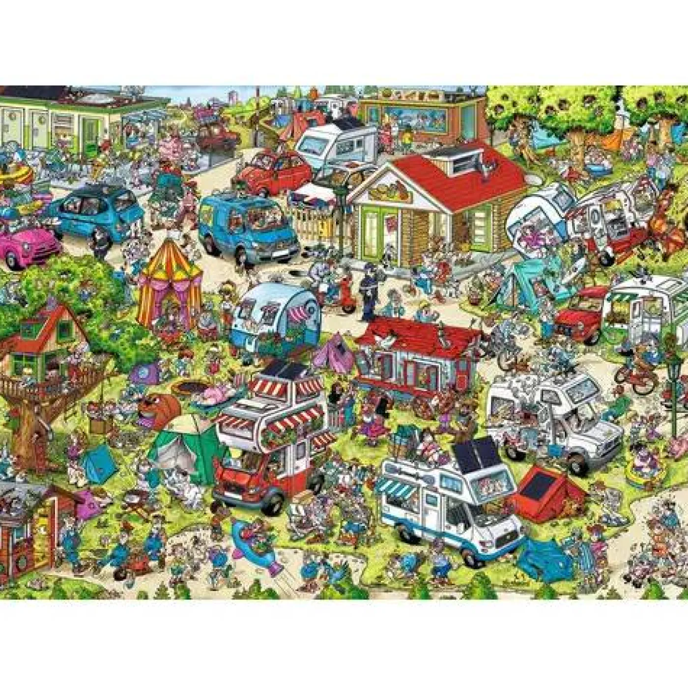 Puzzle "The Campsite", 1000 Teile