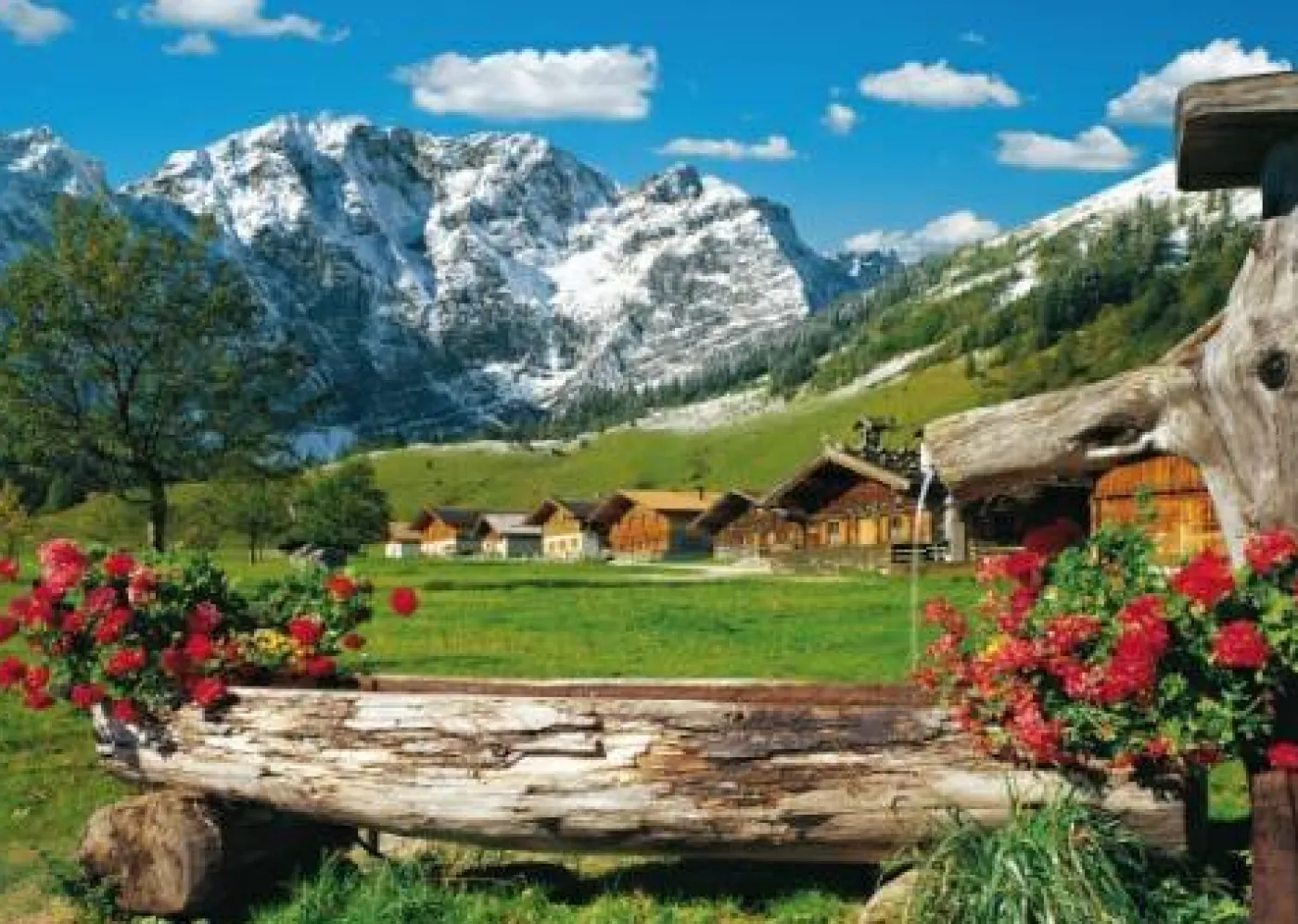 Puzzle "Blick ins Bergidyll", 1000 Teile