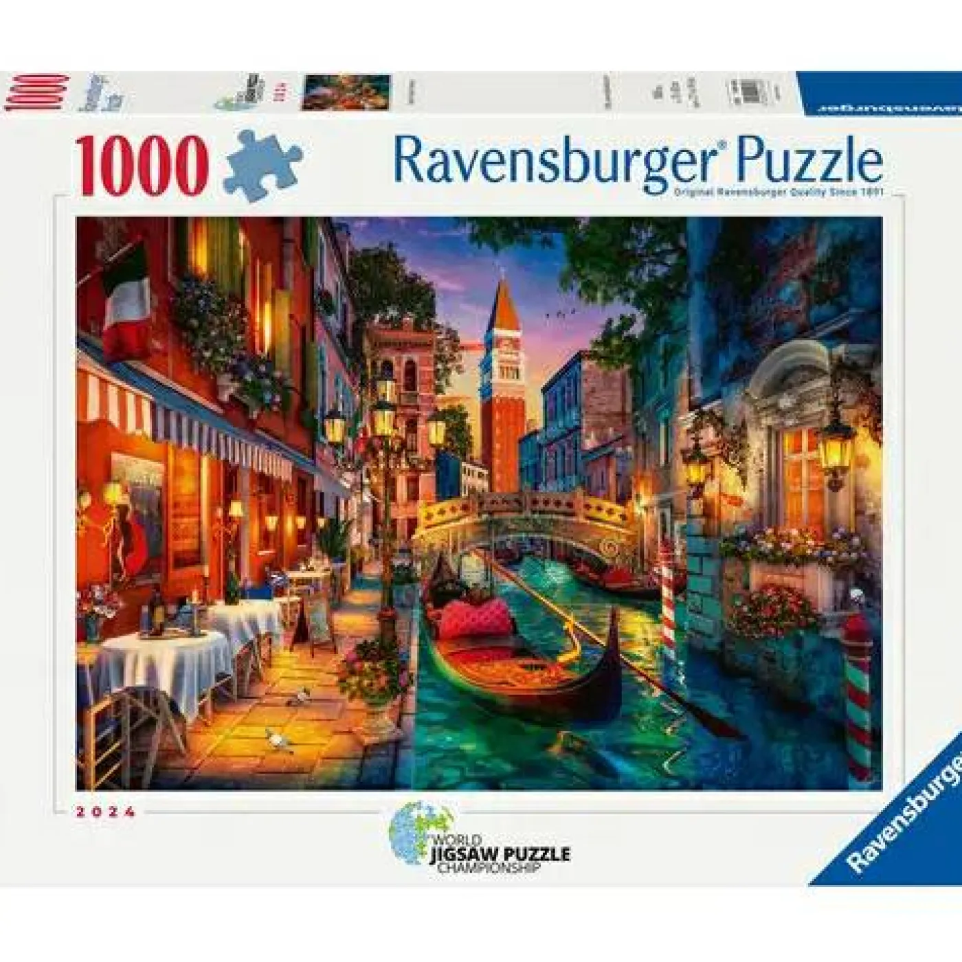 Puzzle "Canal Cruise in Venice", 1000 Teile