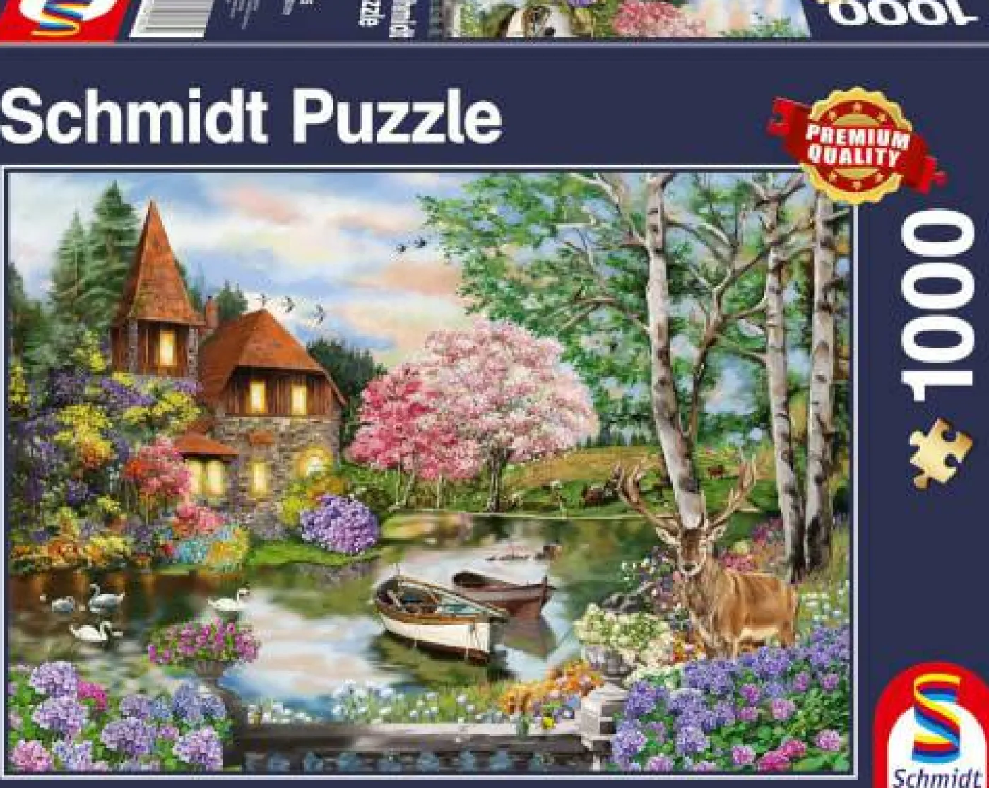 Puzzle "Haus am See", 1000 Teile