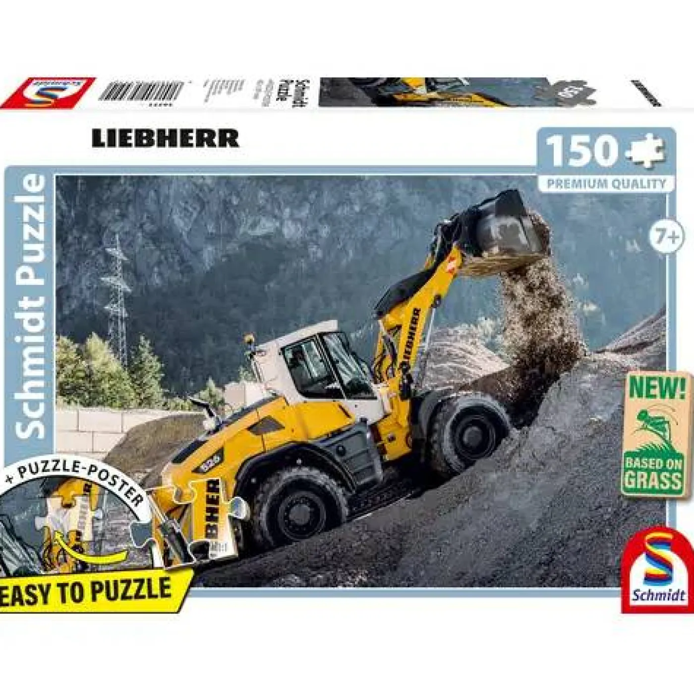 Puzzle "Liebherr Radlader L526", 150 Teile