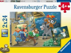Puzzle "Märchenstunde", 2x24 Teile